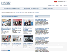 Tablet Screenshot of de.hidria.com